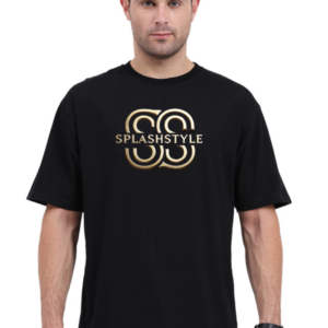 SS Oversized Black Tshirt