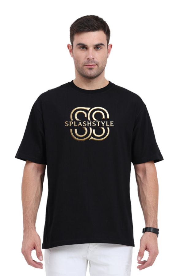 SS Oversized Black Tshirt
