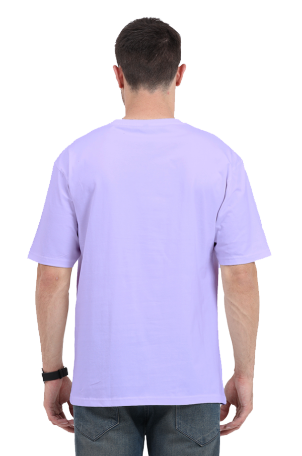 SS Oversized Lavender Tshirt - Image 2