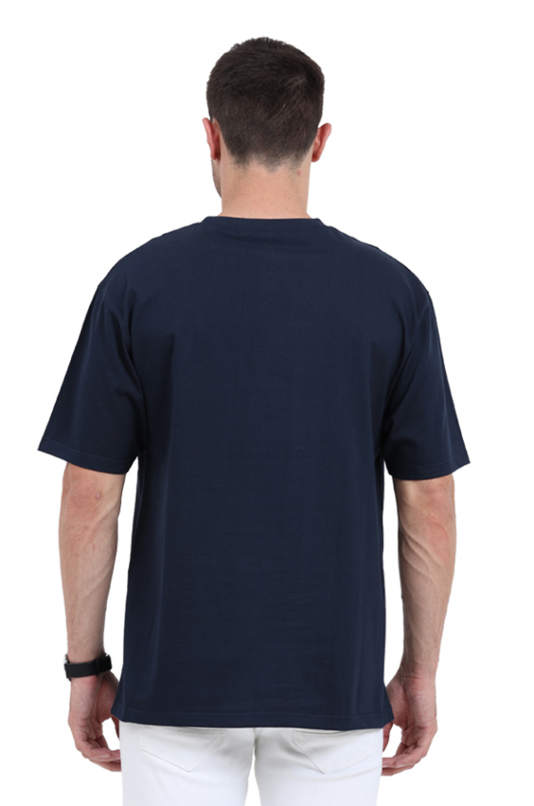 SS Splash Oversized NavyBlue Tshirt - Image 2