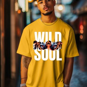 Wild Soul Oversized Yellow Tshirt