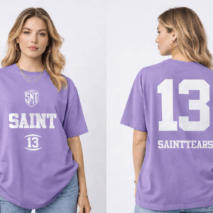 SplashStyle SNT Oversized Drop Shoulder Cotton Blend Tshirt