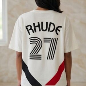 SplashStyle Camo Print Oversized Drop Shoulder Cotton Blend Tshirt